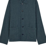 Camicia a quadretti con tasca applicata in blu Ymc - uomo 