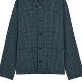 Camicia a quadretti con tasca applicata in blu Ymc - uomo 