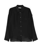Camicia con taschino in nero Ymc - uomo 