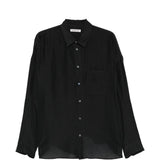 Camicia con taschino in nero Ymc - uomo 