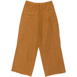 Pantaloni a gamba larga con pieghe in arancione Ymc - uomo 