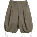 Pantaloncini plissettati in grigio Ymc - uomo 