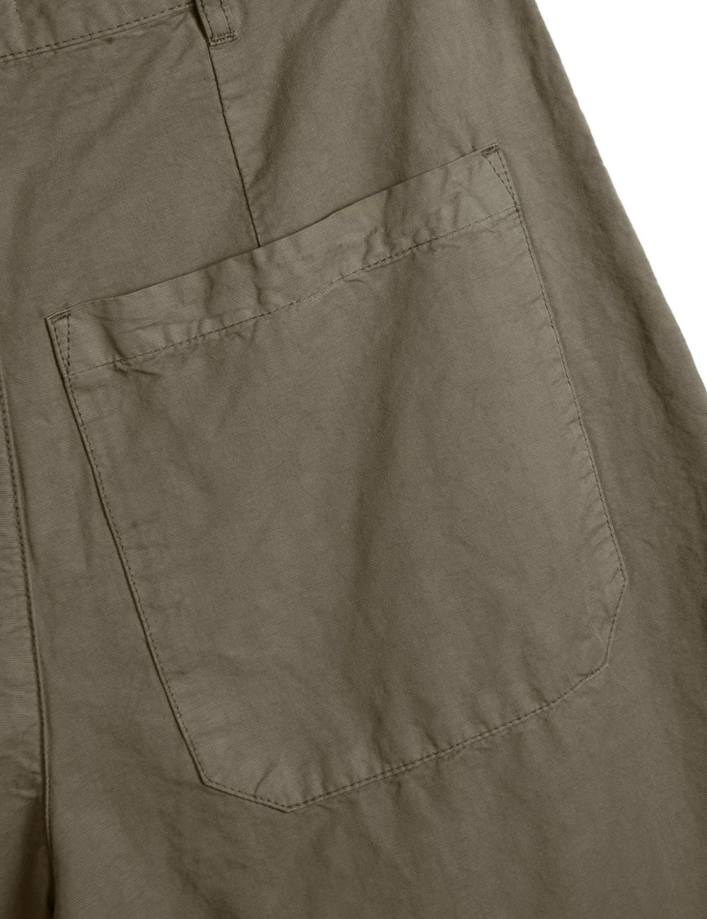 Pantaloncini plissettati in grigio Ymc - uomo 