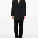 Cappotto con tasche in nero Yohji yamamoto - uomo 