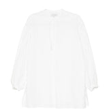 Camicia a maniche lunghe in cotone in bianco Yohji yamamoto - uomo 