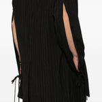 Cappotto con nodo in nero Yohji yamamoto - uomo 