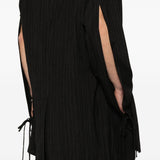 Cappotto con nodo in nero Yohji yamamoto - uomo 