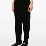 Pantaloni con bottoni in nero Yohji yamamoto - uomo 