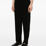 Pantaloni con bottoni in nero Yohji yamamoto - uomo 