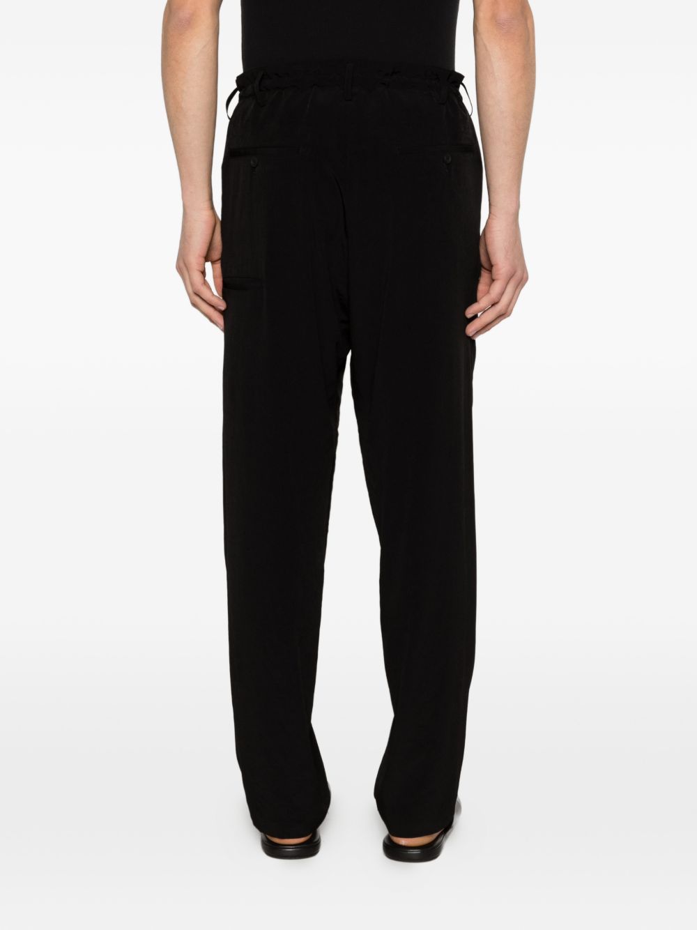 Pantaloni con bottoni in nero Yohji yamamoto - uomo 