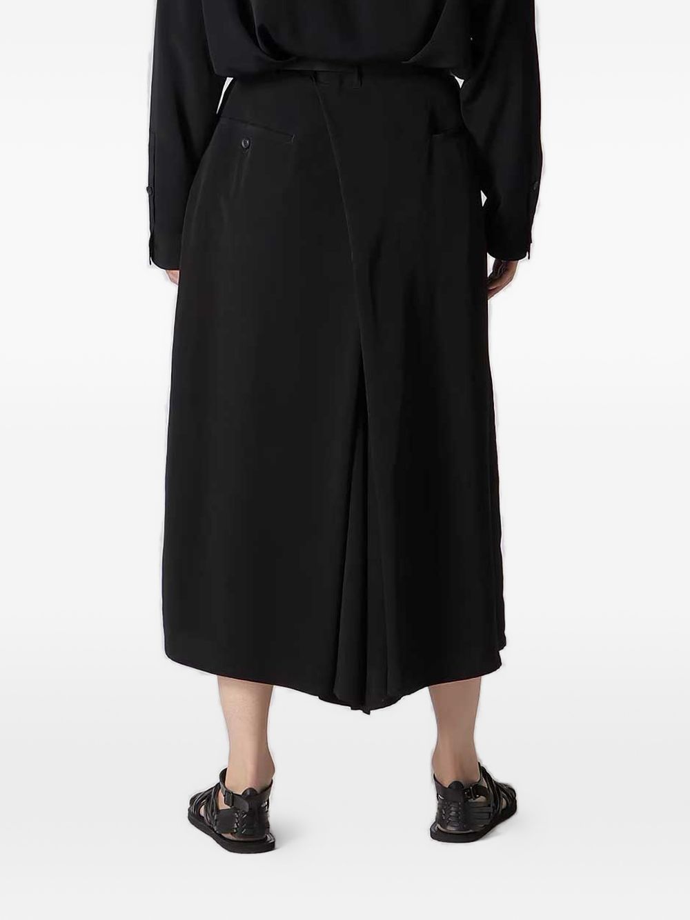 Pantaloni Tuxedo Hakama in nero Yohji yamamoto - uomo 