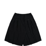 Pantaloncini sartoriali plissettati in nero Yohji yamamoto - uomo 