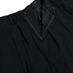 Pantaloncini sartoriali plissettati in nero Yohji yamamoto - uomo 