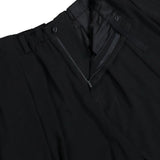 Pantaloncini sartoriali plissettati in nero Yohji yamamoto - uomo 