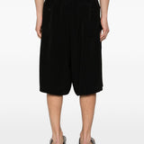 Shorts con tasche in nero Yohji yamamoto - uomo 