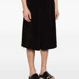 Shorts con tasche in nero Yohji yamamoto - uomo 