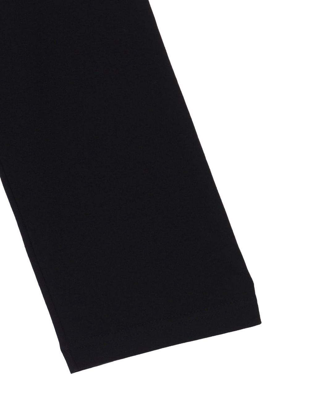 T-shirt a maniche lunghe in nero Yohji yamamoto - uomo 