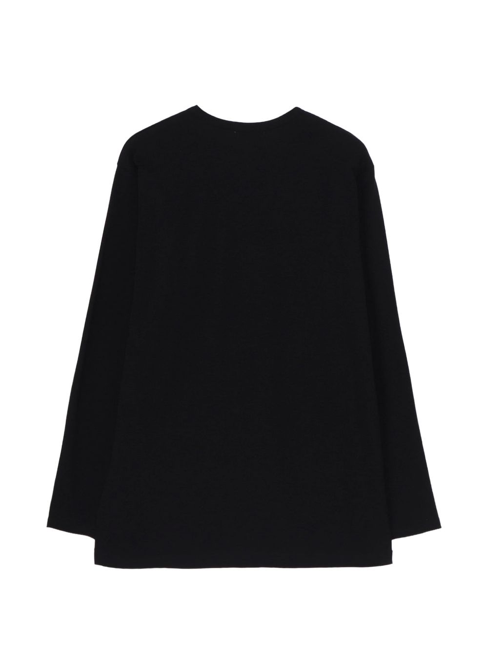 T-shirt a maniche lunghe in nero Yohji yamamoto - uomo 