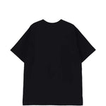 T-shirt a maniche corte in nero Yohji yamamoto - uomo 