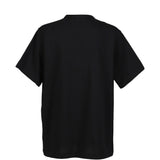 T-shirt a maniche corte in nero Yohji yamamoto - uomo 