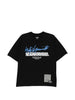 T-shirt a maniche corte in nero Yohji yamamoto - uomo