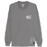 T-shirt a maniche lunghe in grigio Yohji yamamoto - uomo 