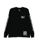 T-shirt a maniche lunghe  in nero Yohji yamamoto - uomo 