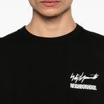 T-shirt a maniche lunghe  in nero Yohji yamamoto - uomo 