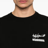 T-shirt a maniche lunghe  in nero Yohji yamamoto - uomo 
