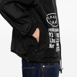 Giacca con logo in nero Yohji yamamoto - uomo 