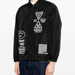 Giacca con logo in nero Yohji yamamoto - uomo 