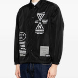 Giacca con logo in nero Yohji yamamoto - uomo 