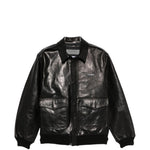 Giacca in pelle in nero Yohji yamamoto - uomo 