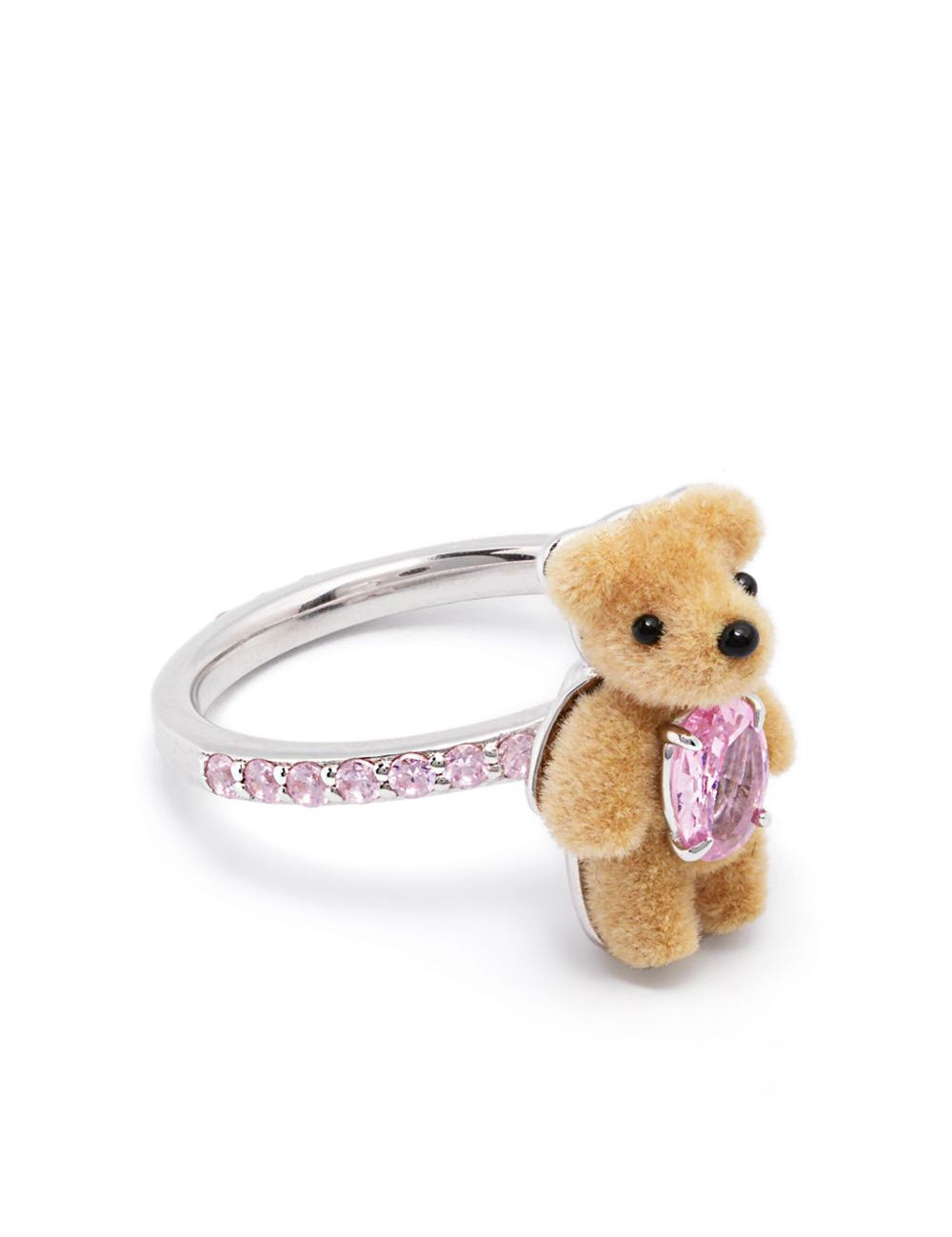Anello mini bear in argento Yvmin - donna 