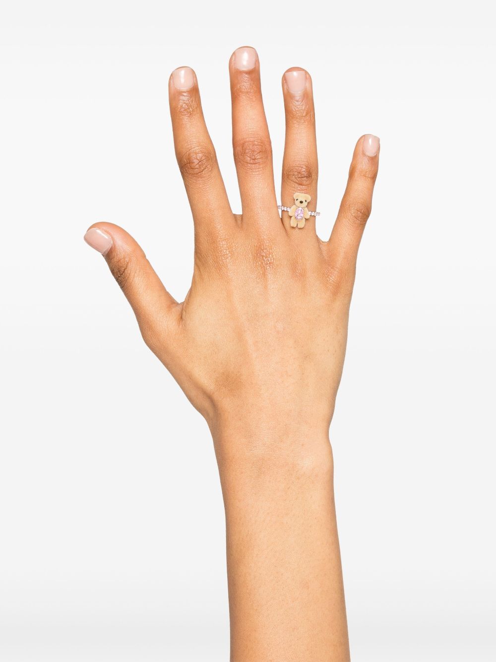 Anello mini bear in argento Yvmin - donna 
