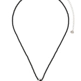 Collana con teddy bear in nero Yvmin - donna 