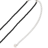 Collana con teddy bear in nero Yvmin - donna 