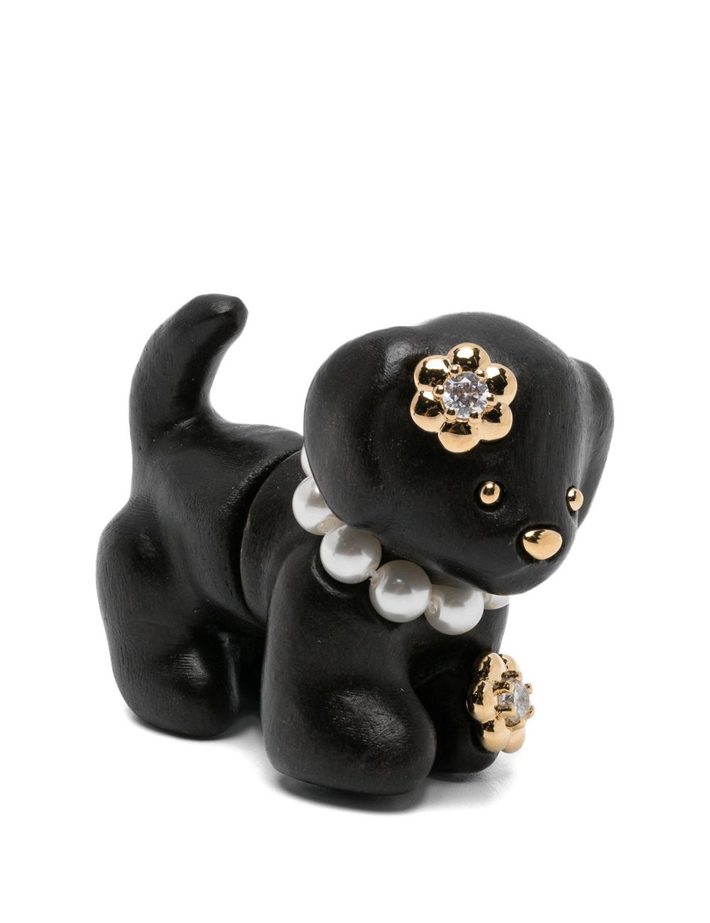 Orecchini a forma di cucciolo in marrone Yvmin - donna 