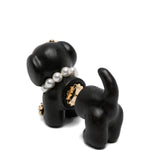 Orecchini a forma di cucciolo in marrone Yvmin - donna 