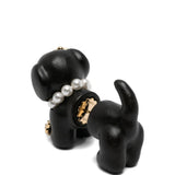 Orecchini a forma di cucciolo in beige Yvmin - donna 