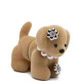 Orecchini a forma di cucciolo in beige Yvmin - donna 