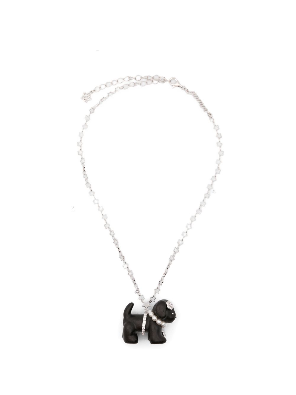 Collana con ciondolo a forma di cane in marrone Yvmin - donna 