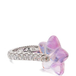 Anello decorato con stelle in rosa Yvmin - donna 