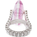 Anello decorato con stelle in rosa Yvmin - donna 