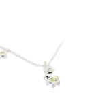 Collana con ciondolo a forma di orso fiore in argento Yvmin - donna 