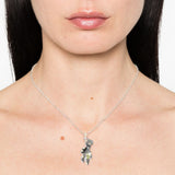 Collana con ciondolo a forma di orso in argento Yvmin - donna 