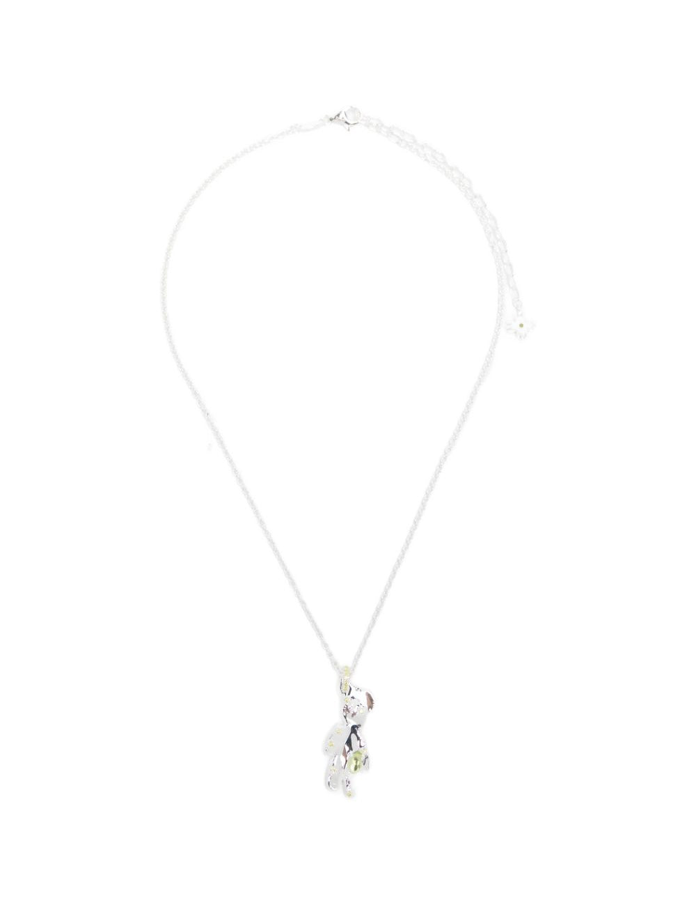 Collana con ciondolo a forma di orso in argento Yvmin - donna 