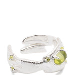 Anello bear ring con pietra in argento Yvmin - donna 