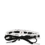 Choker in pizzo in nero Yvmin - donna 