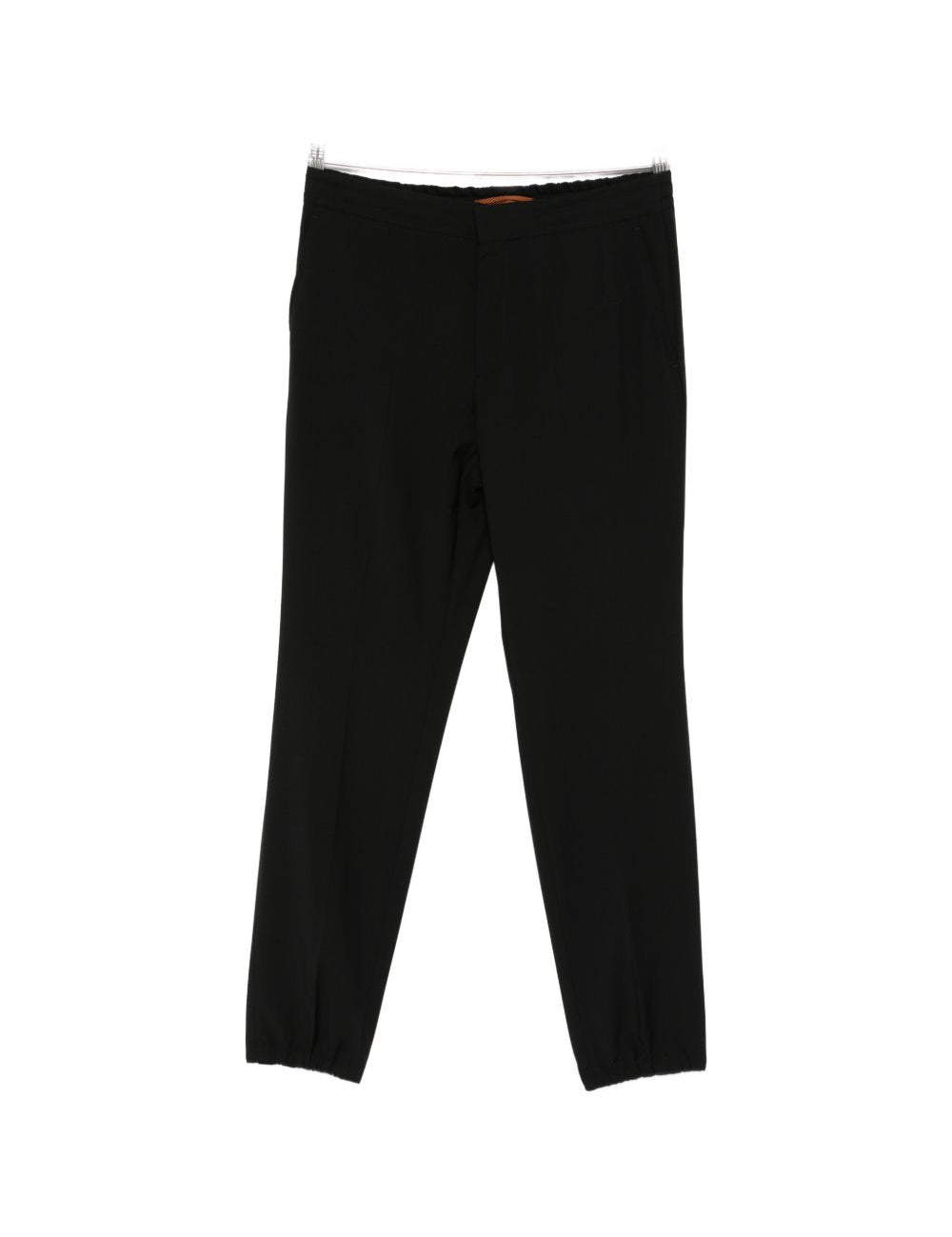 Pantaloni con chiusura nascosta in nero Zegna - uomo 